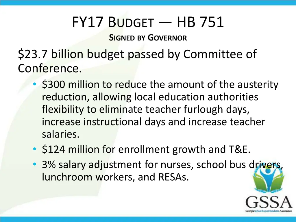 fy17 b udget hb 751 s igned by g overnor