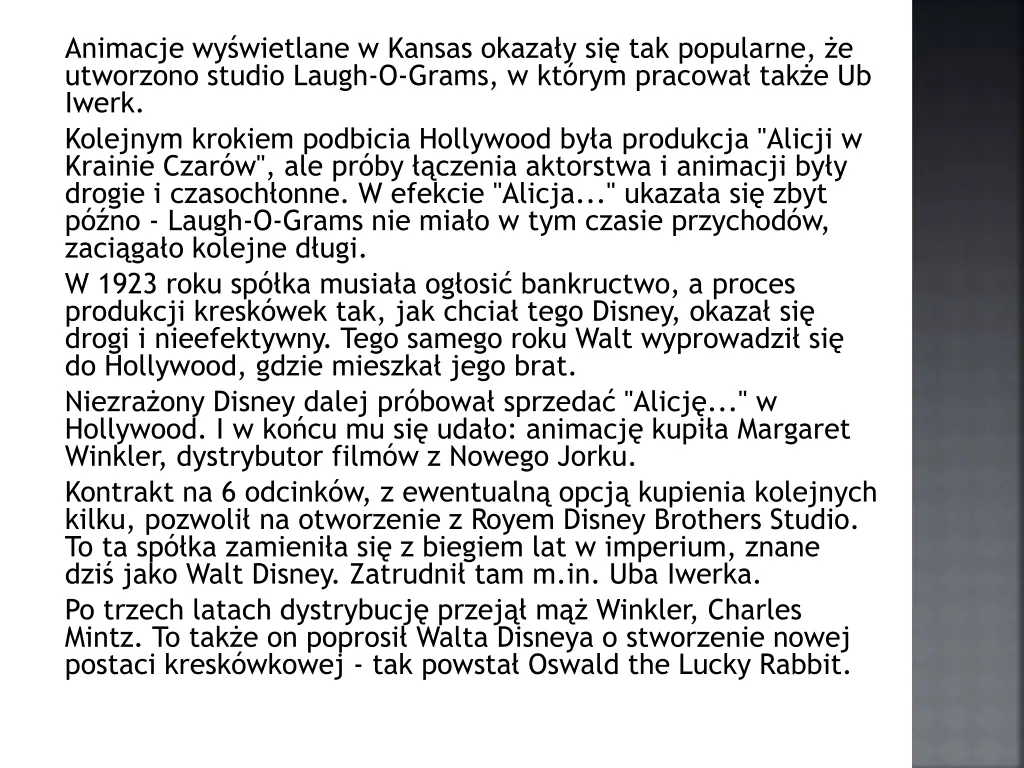 animacje wy wietlane w kansas okaza