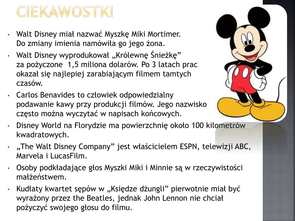 ciekawostki