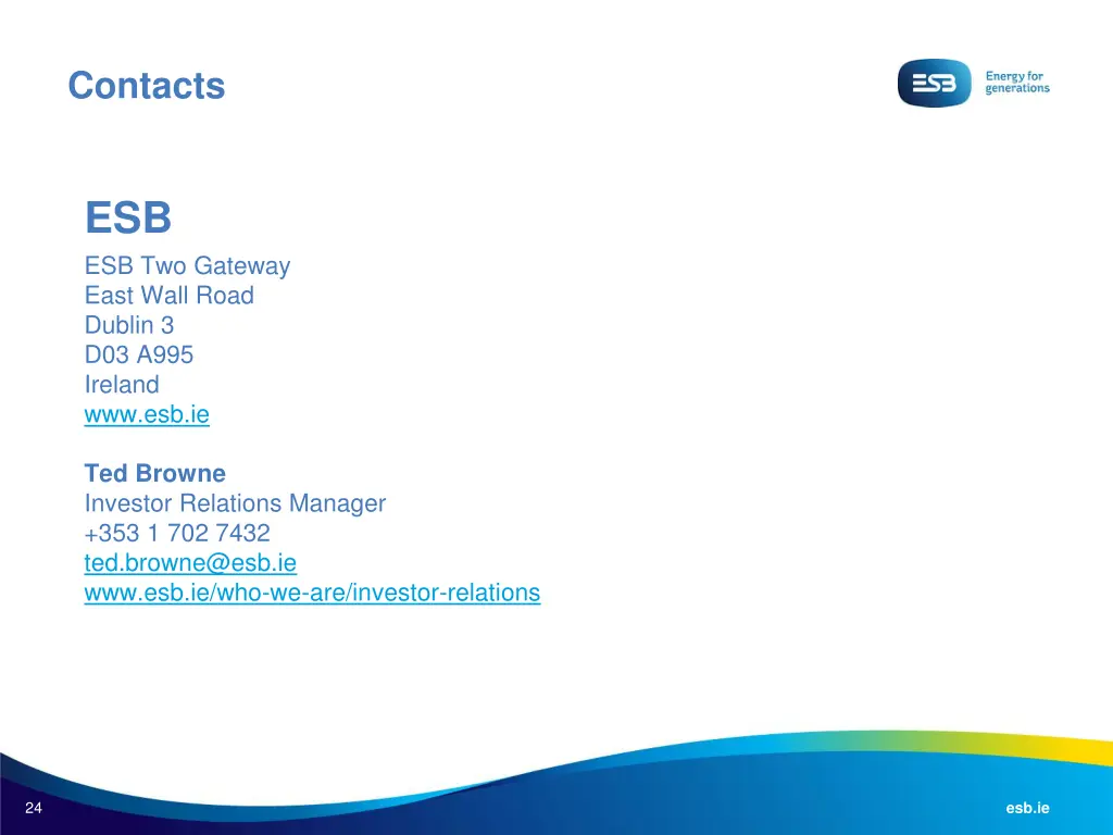contacts