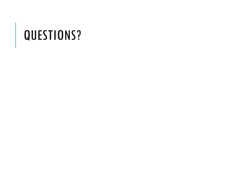 questions