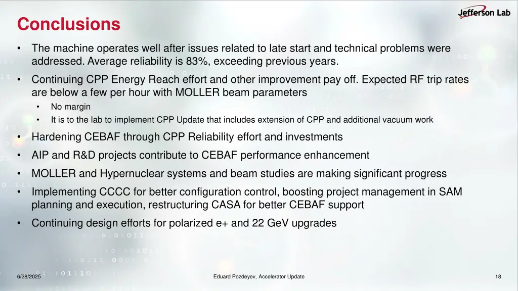conclusions