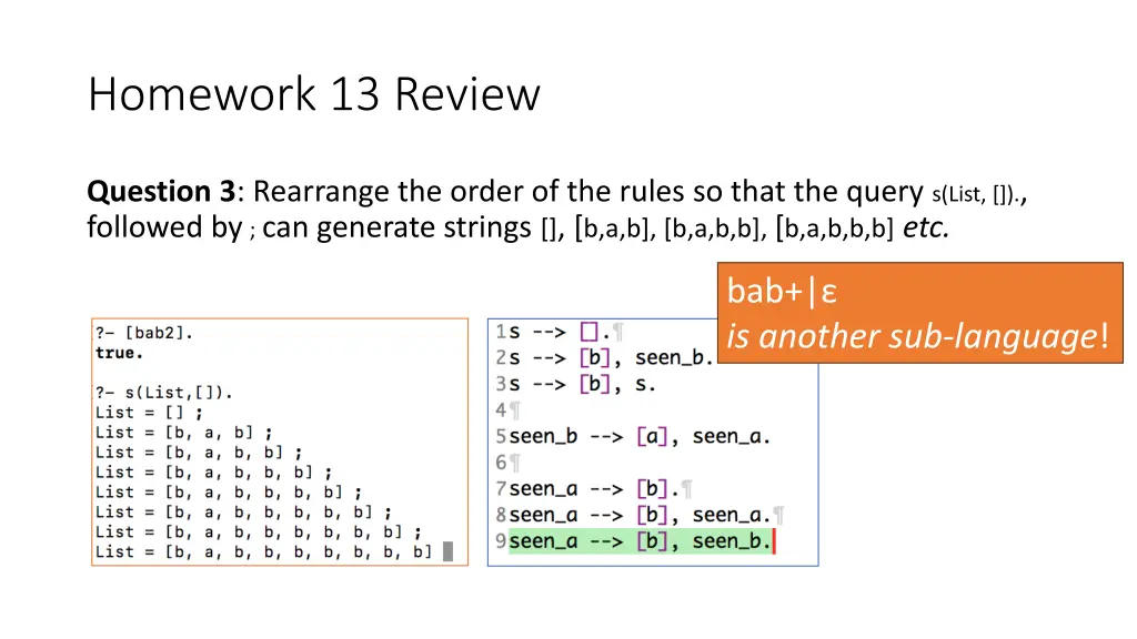homework 13 review 2