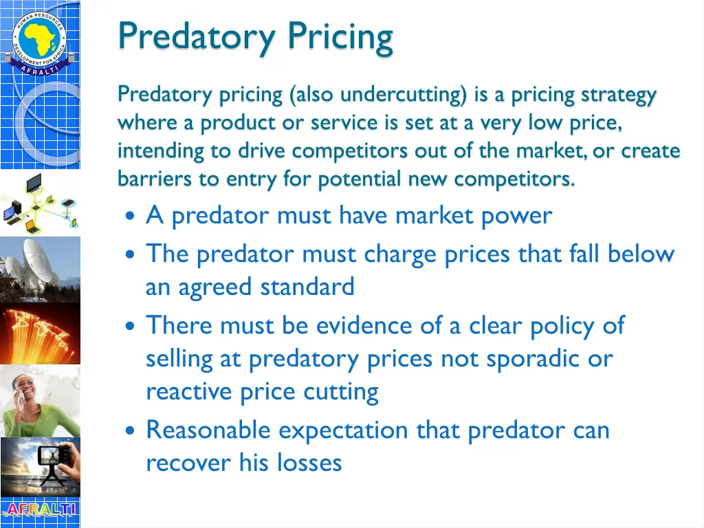 predatory pricing