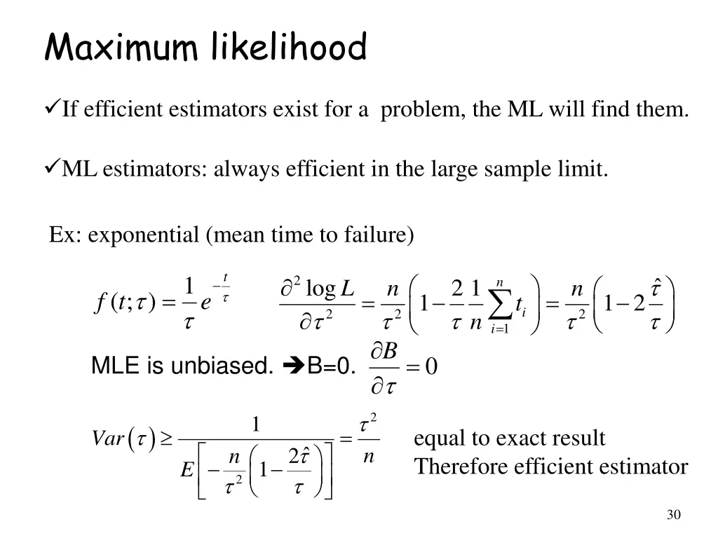 maximum likelihood 4