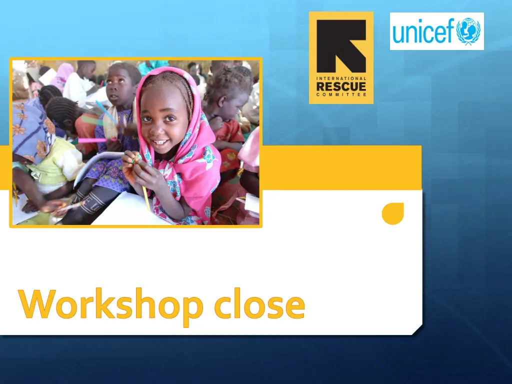 workshop close