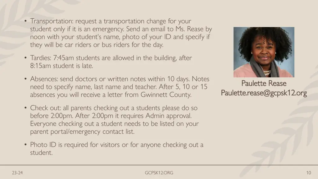 transportation request a transportation change