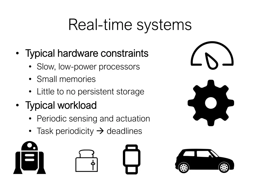 real time systems