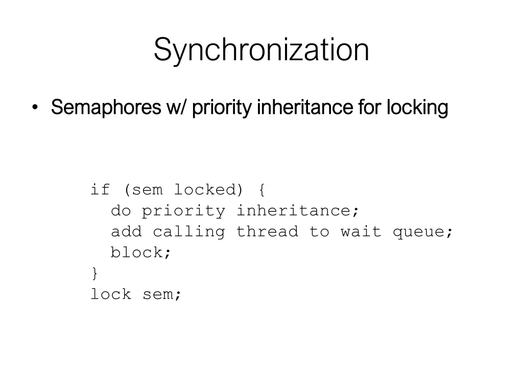 synchronization 1