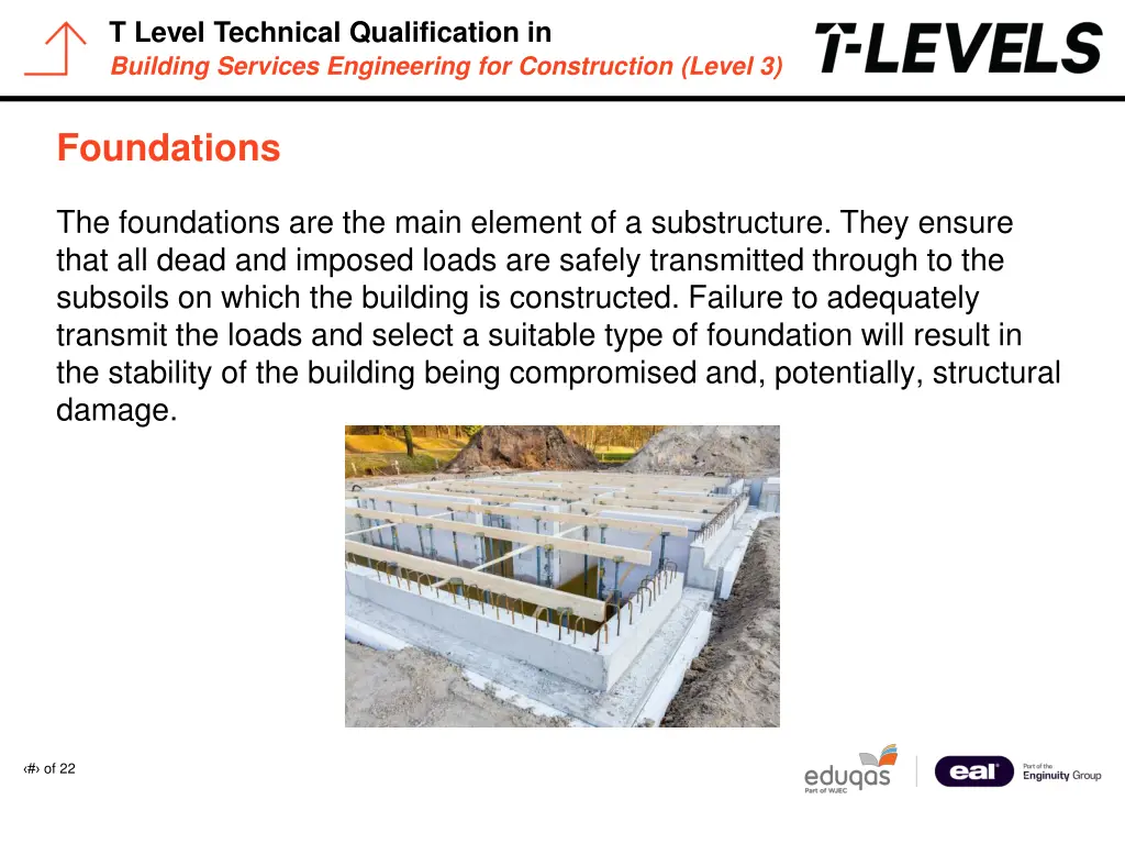 t level technical qualification in building 2