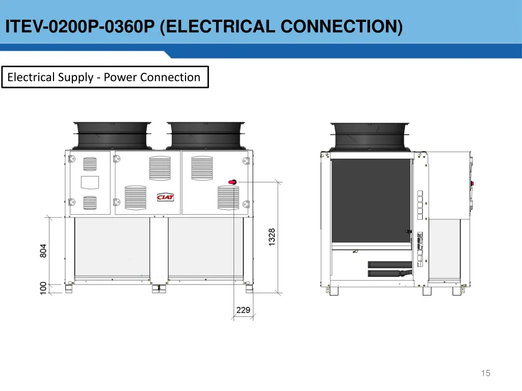 itev 0200p 0360p electrical connection