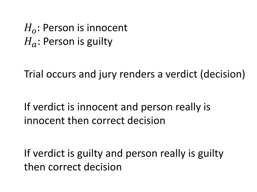 person is innocent person is guilty
