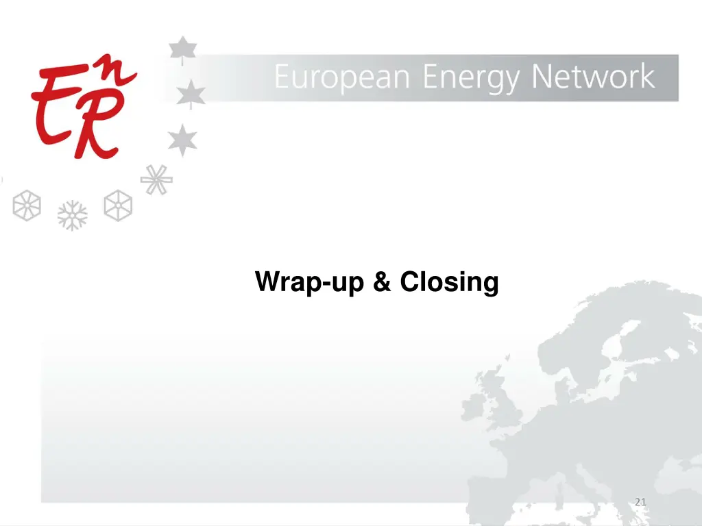 wrap up closing