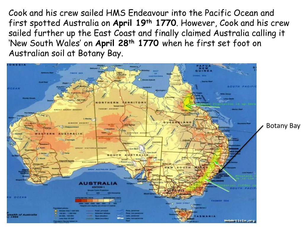 cook and his crew sailed hms endeavour into