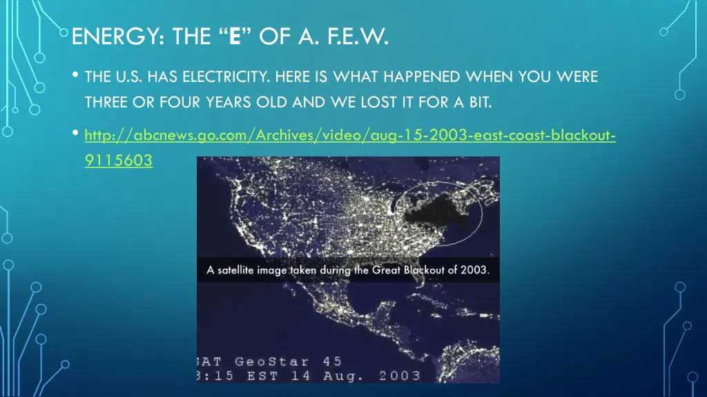 energy the e of a f e w 6