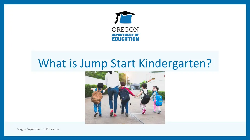 what is jump start kindergarten