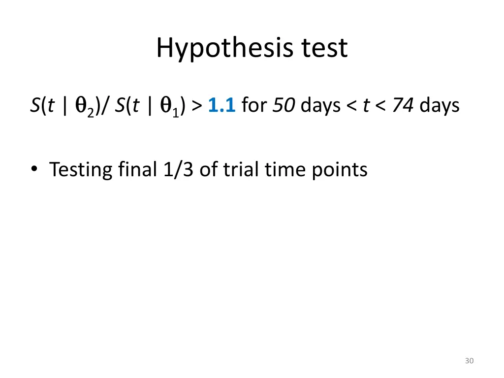 hypothesis test