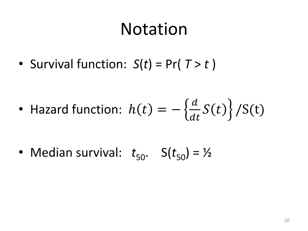 notation