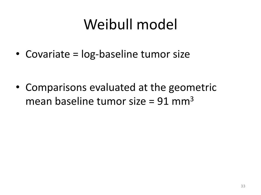 weibull model