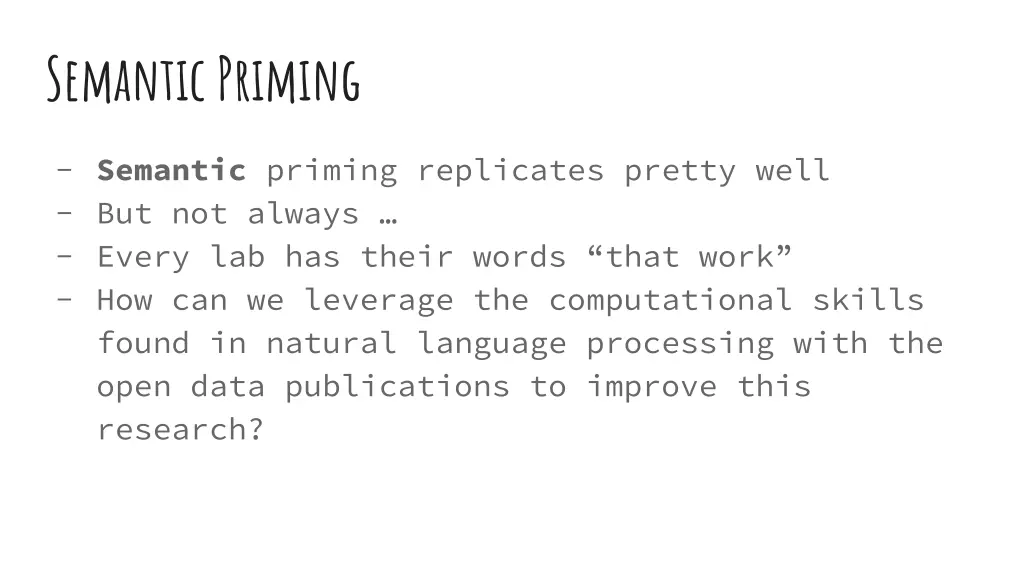 semantic priming 4