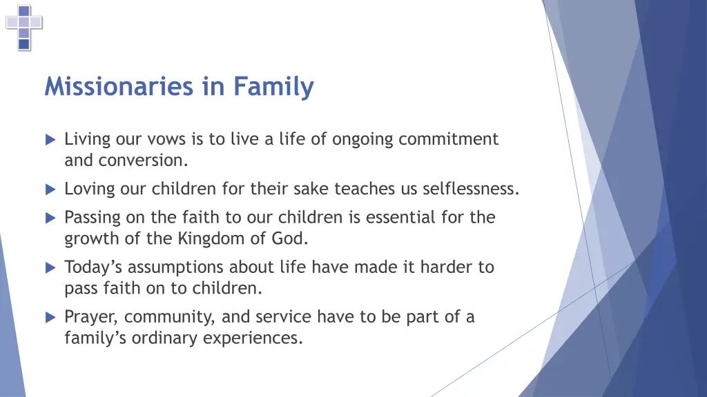missionaries in family