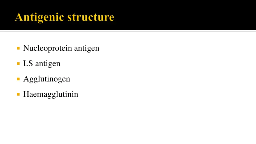 nucleoprotein antigen
