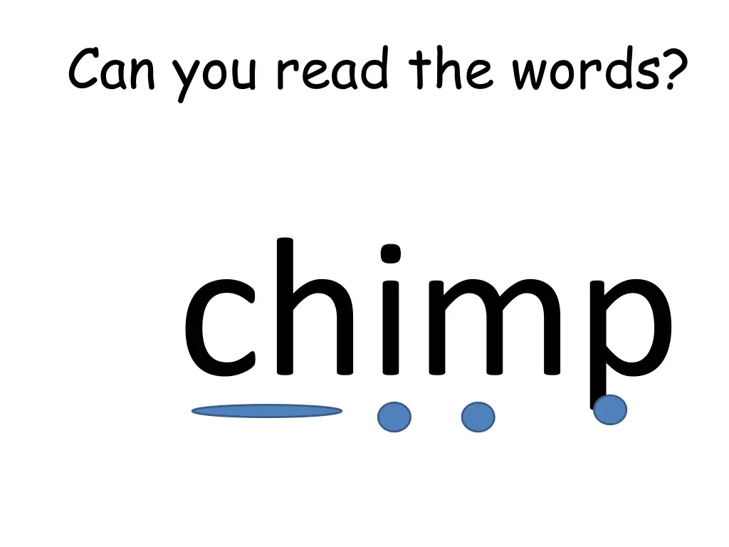 can you read the words 3