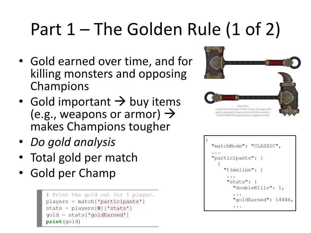 part 1 the golden rule 1 of 2