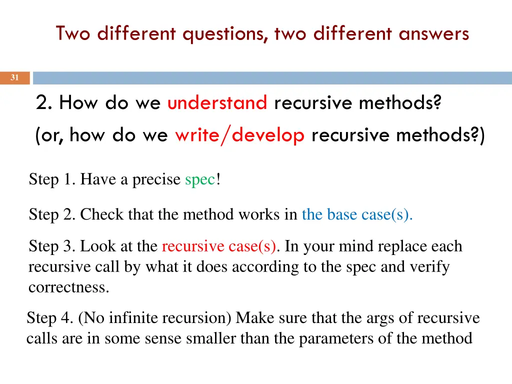 two different questions two different answers 2