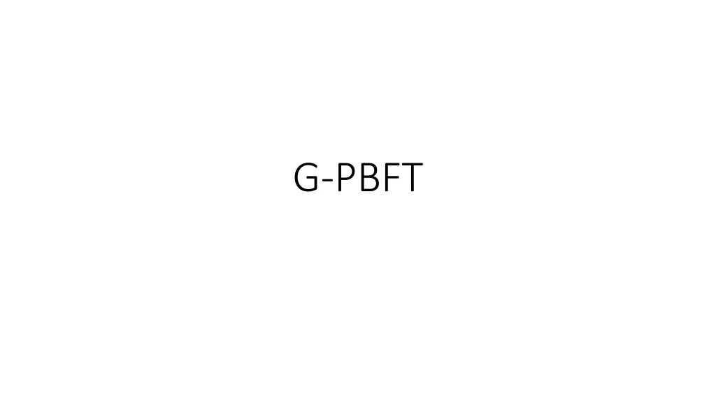 g pbft