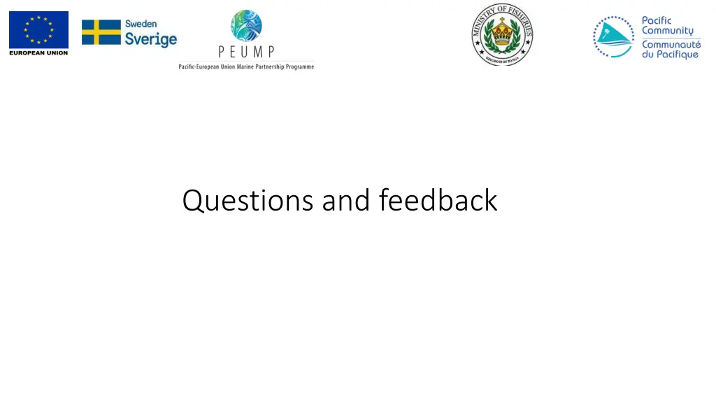 questions and feedback