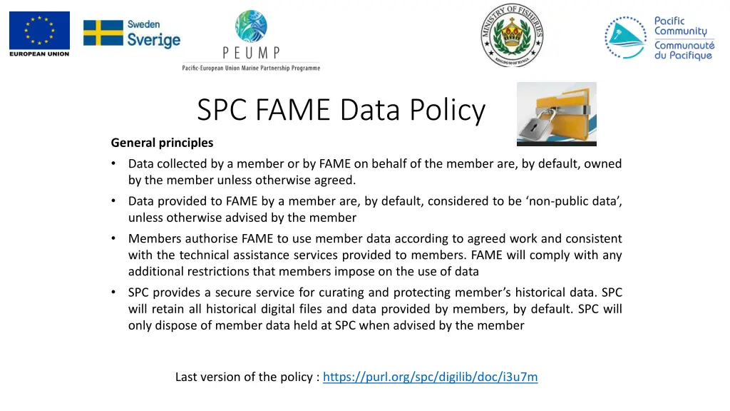 spc fame data policy 1
