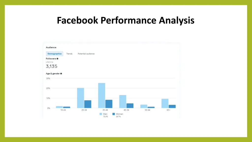 facebook performance analysis