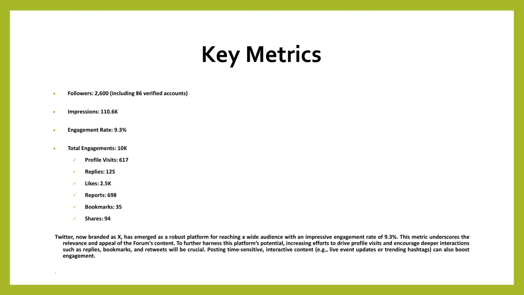key metrics 2