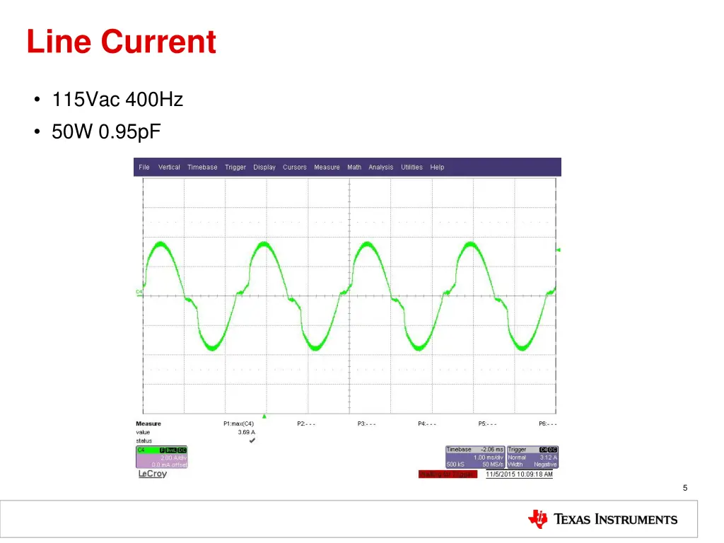line current 3