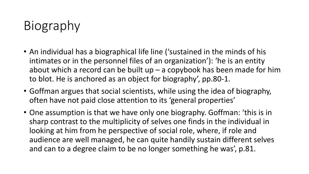 biography
