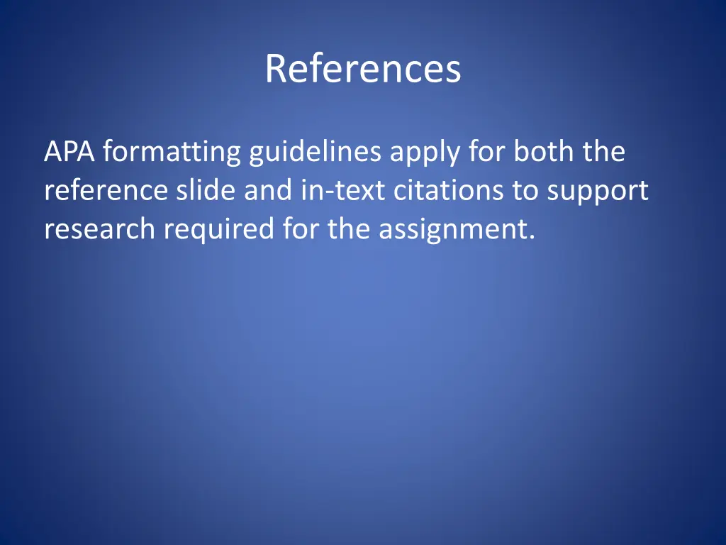references