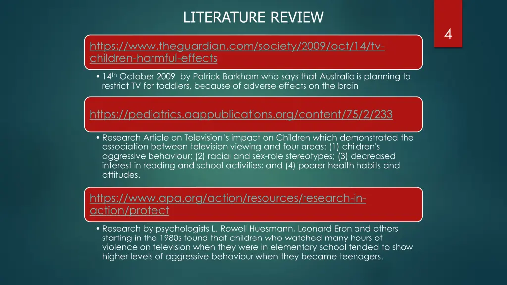 literature review