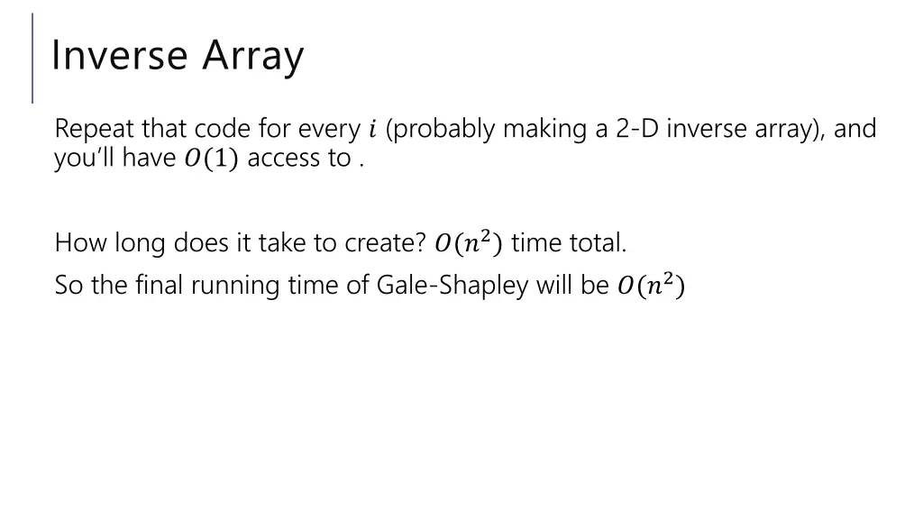 inverse array 1