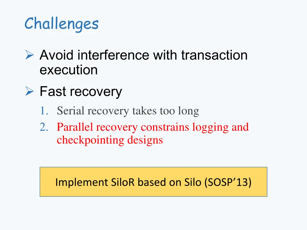 challenges