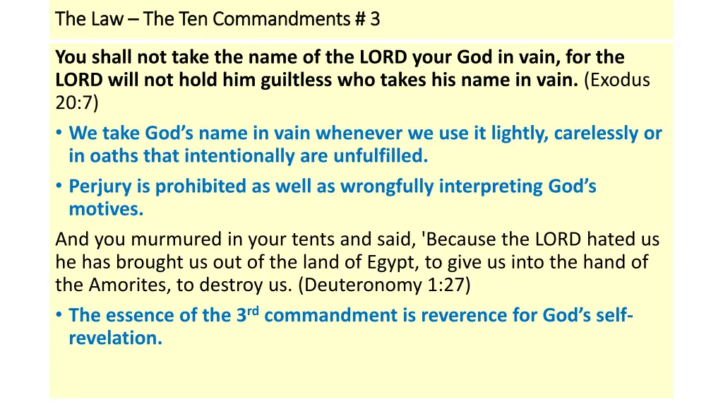 the law the law the ten commandments 2
