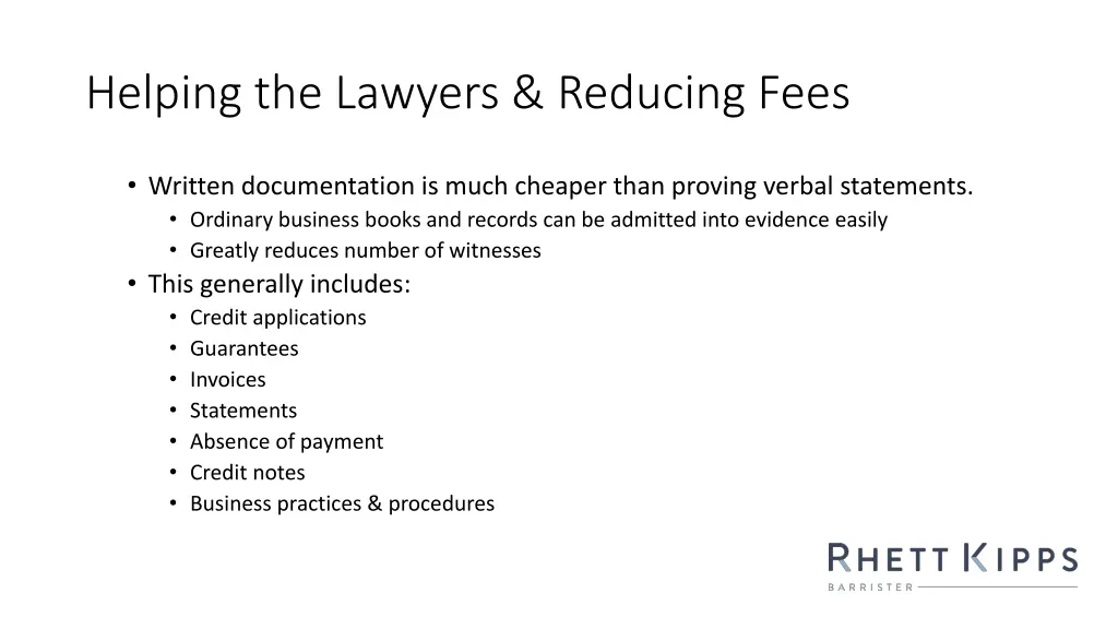 helping the lawyers reducing fees 1
