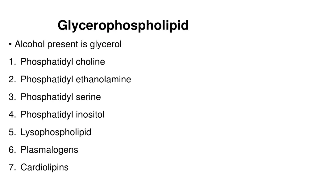 glycerophospholipid