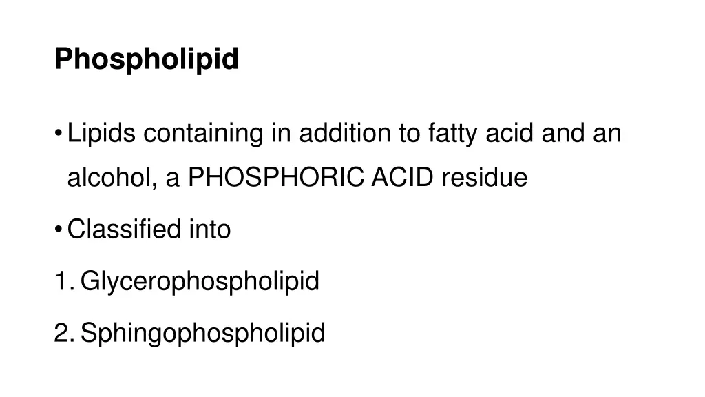 phospholipid