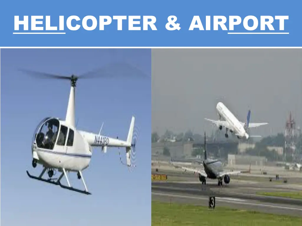 helicopter airport