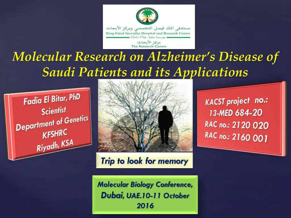 molecular research on alzheimer s disease