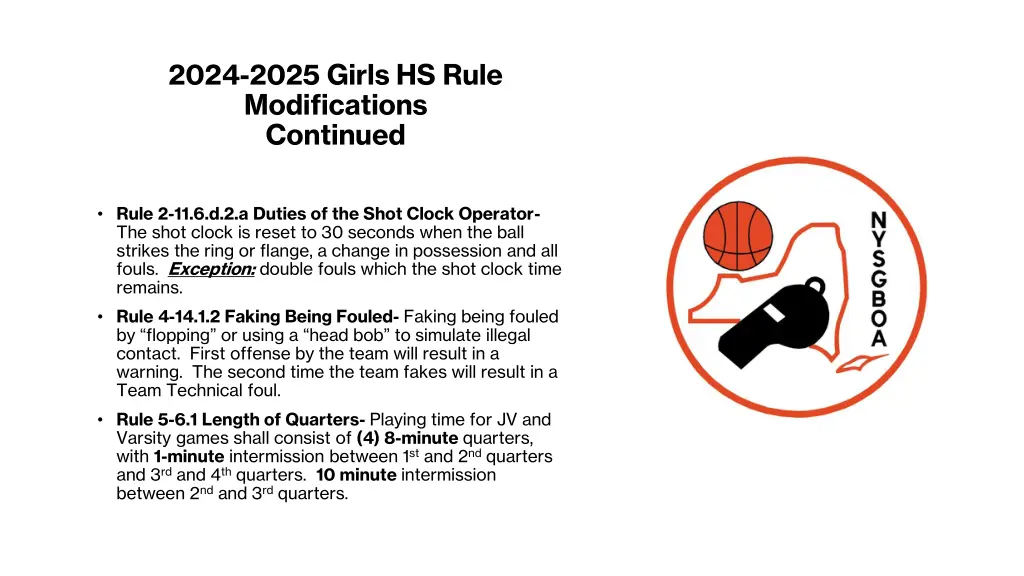 2024 2025 girls hs rule modifications continued 1