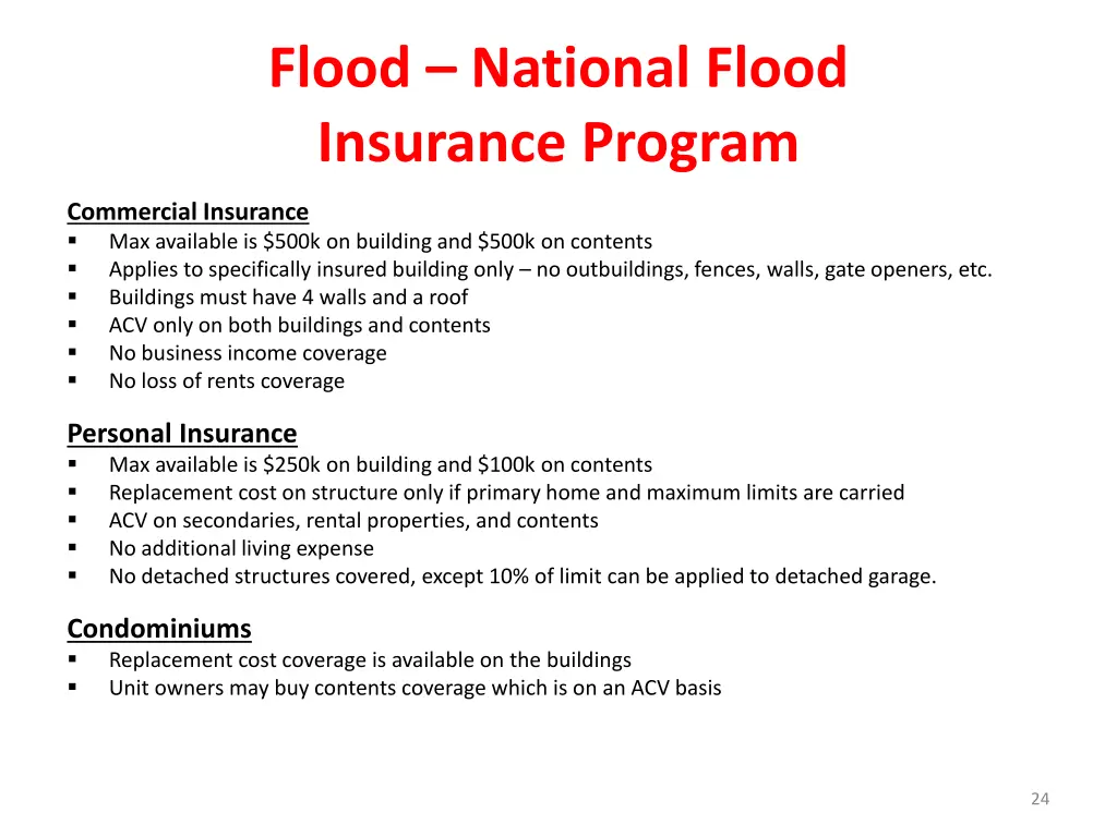 flood national flood insurance program