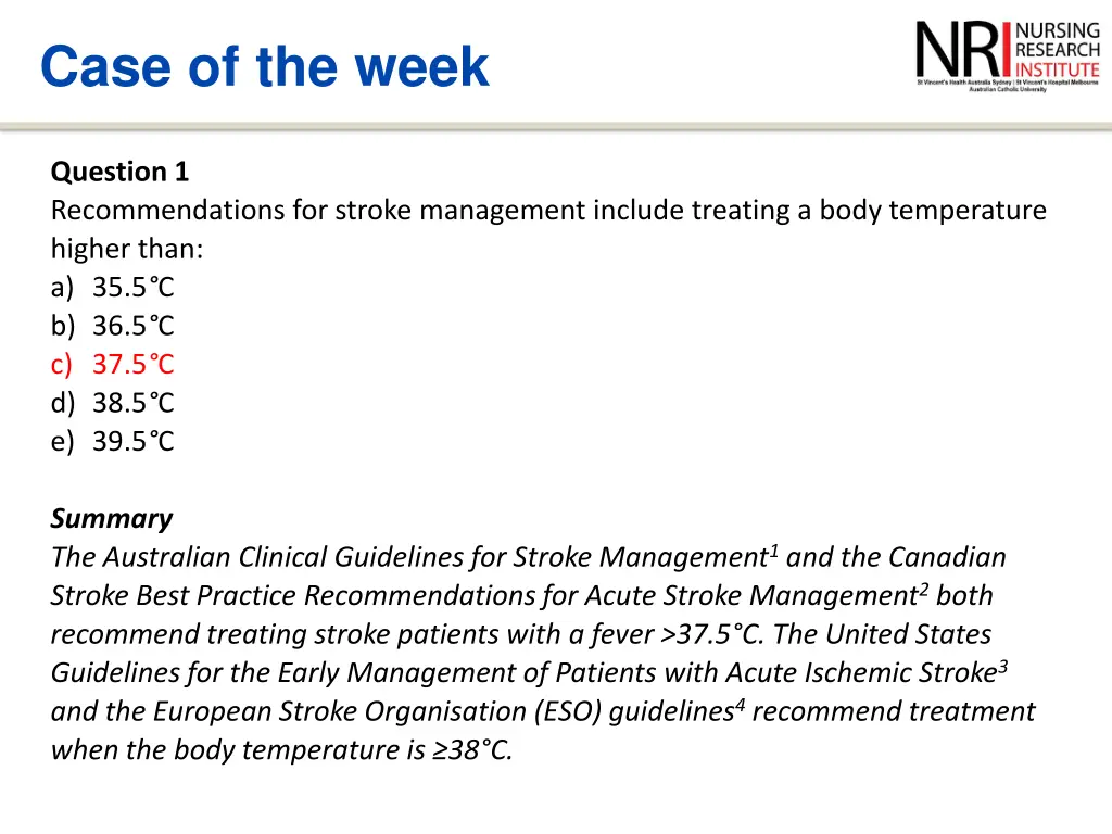 case of the week 3