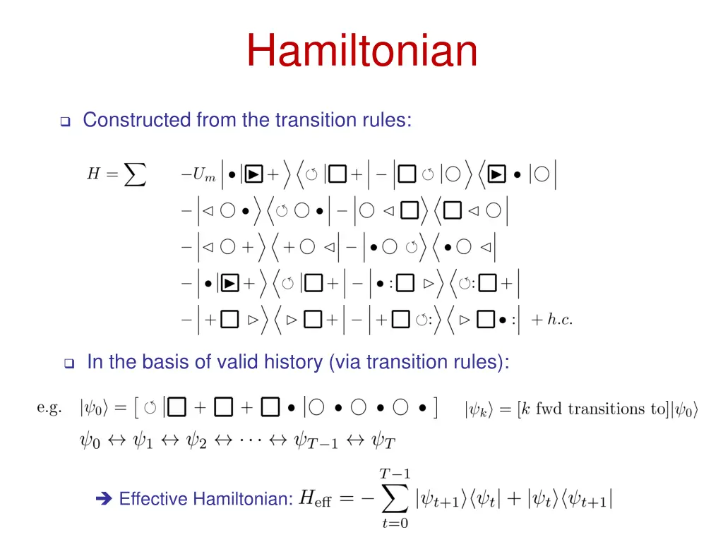 hamiltonian